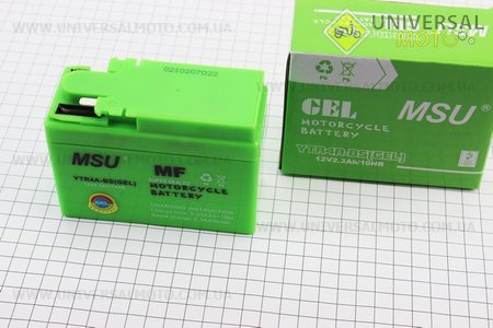 Аккумулятор "таблетка-Honda" YTR4A-BS 115/50/85мм, 2017