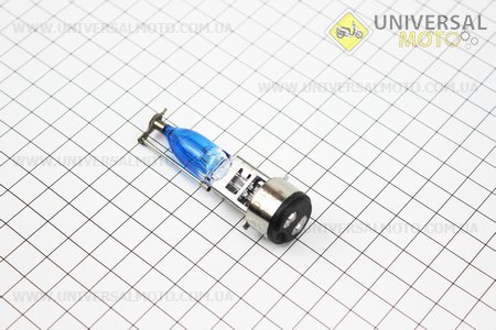 Лампа фары H6 BA20D 12V 35/35W "super" синяя