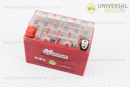 Аккумулятор 9Аh YTX9A-BS(гелевый) 150/85/105мм, 2018. Mototech (Аксессуары / UM3013-V58)