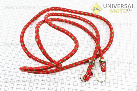 ГУМКА БАГАЖНИКА кругла з гачками метал. 2,0метр (різні кольори). Китай (Різне / UM3014-V45)