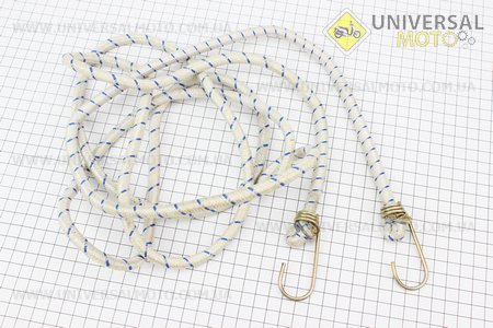 ГУМКА БАГАЖНИКА кругла з гачками метал. 2,0метр (різні кольори). Китай (Різне / UM3014-V45)