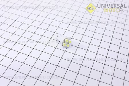 Лампа 4х-диодная поворотов белый T10