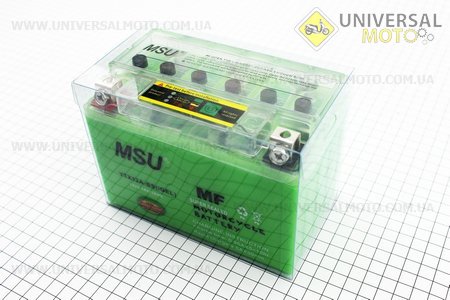 Аккумулятор 9,5Аh (гелевый, зеленый) 150/85/105мм с ИНДИКАТОРОМ