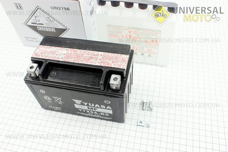 Аккумулятор 9Аh YTX9A-BS (кислотный сухой) 150/85/105мм 2016г