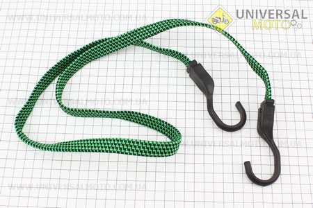 ГУМКА БАГАЖНИКА плоска з гачками пластик. 1,0метр. Китай (Різне / UM3014-V92)