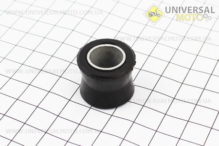 Сайлентблок амортизатора + втулка 14мм комплект, Черный . Китай (Аксессуары / UM3015-V38)