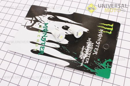 Лампа 1-диодная LED поворотов БЕЛЫЙ T10, 2шт