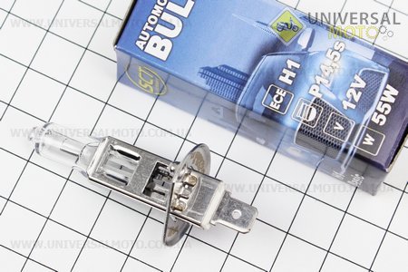 Лампа фари галоген H1 12V55W P14.5S. SCT (Різне / UM3016-V63)