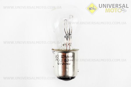 Лампа стопа (велика) 12V21 / 5W S25 / BAY15D. SCT (Різне / UM3016-V66)