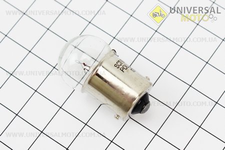 Лампа повороту (біла з цоколем) 12V / 5W G18 BA15s. SCT (Різне / UM3016-V68)