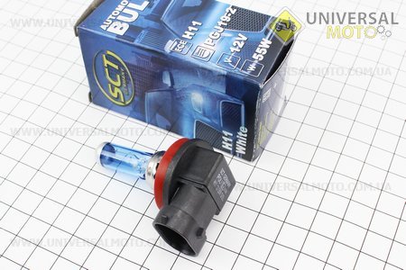 Лампа фари галоген H11 12V 55W PGJ19-2. SCT (Освітлення / UM3016-V73)
