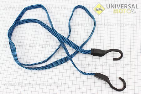 ГУМКА БАГАЖНИКА плоска з гачками пластик. 2,0метр. Китай (Різне / UM3016-V77)