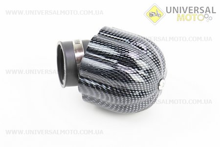 Фільтр повітряний нульовий 28мм 45град. з ковпачком хвилястим "КАРБОН". Китай (Різне / UM3016-V98)
