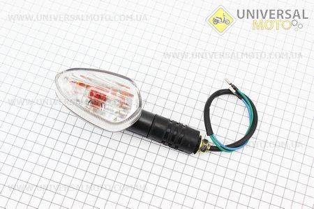 Поворот "КРАПЛЯ" довга ніжка, прозоре скло. Китай (Різне / UM3017-V08)