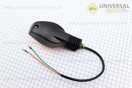 Поворот "ГРУША" жовте скло. Китай (Різне / UM3017-V58)