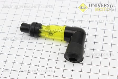 Ковпачок свічки "люлька" 90град з індикатором. Китай (Свічний ковпачок / UM3017-V62)