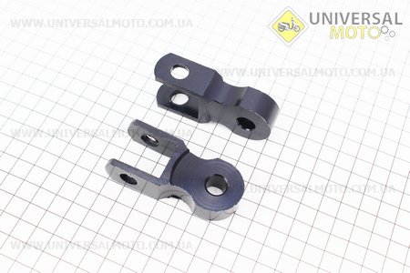 Подовжувач заднього амортизатора 45мм комплект 2 штуки, чорний. Китай (Подовжувач амортизатора / UM3017-V71)