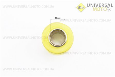 Сайлентблок амортизатора + втулка 10мм комплект, ЖОВТИЙ. Китай (Різне / UM3017-V83)