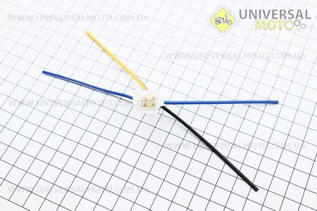Роз'єм 4 контакту "папа" + 4 дроти. Китай (Різне / UM3017-V99)
