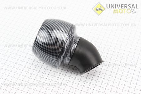 Фільтр повітряний нульовий 35мм 45град. "ТУРБИНА" КАРБОН. Китай (Різне / UM3018-V08)