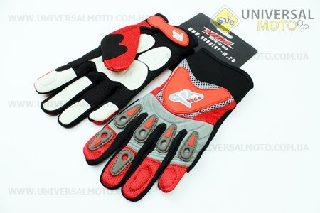 Перчатки NM-634 красные, L