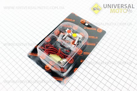 МАЯЧЕК - болт М6 круглый LED КРАСНЫЙ/ЖЕЛТЫЙ, 2шт