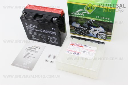 Аккумулятор 10Аh YT12B-BS (кислотный) 150/70/130