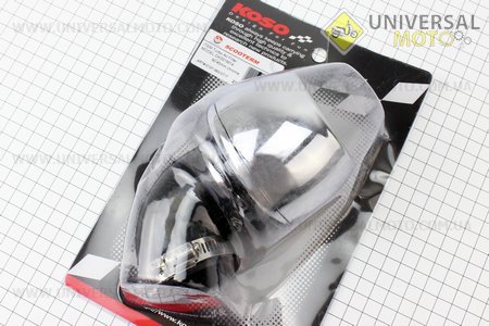 Фильтр воздушный нулевой 45мм 45град "ХРОМ" TURBO