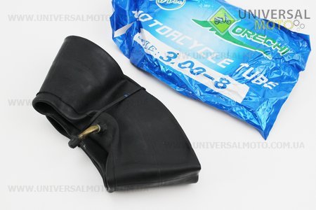 Камера 3,00-8 з кривим ніпелем. Morechi (Камери / UM3021-V95)