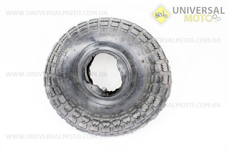 Шина на тачку 3,50/4,10-4 с камерой 2PR. Китай (Шины / UM3030-V04)
