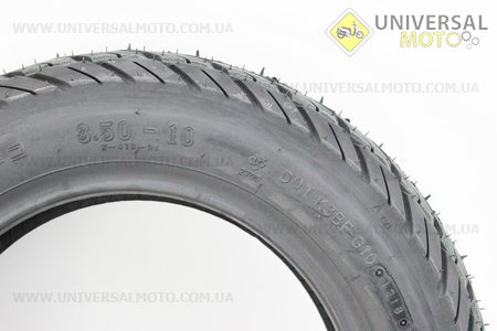 Шина 3,50-10 бескамерная, дорожная K418. KENDA (Шины / UM3030-V24)