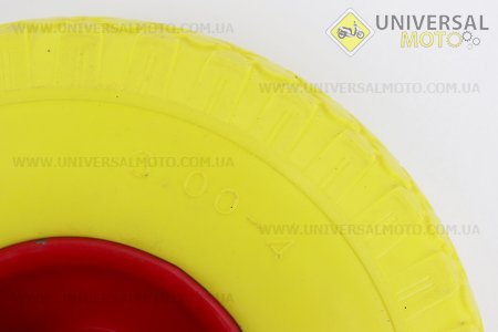 Колесо на тачку "СИЛІКОН" 3,00-4, під вісь 20мм. Китай (Шини / UM3034-V18)