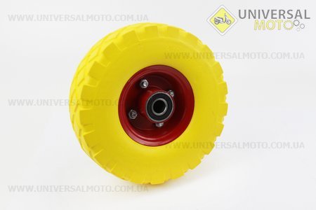 Колесо на тачку "СИЛИКОН" 3,50/4.10-4 (под ось 20мм). Китай (Шины / UM3034-V19)