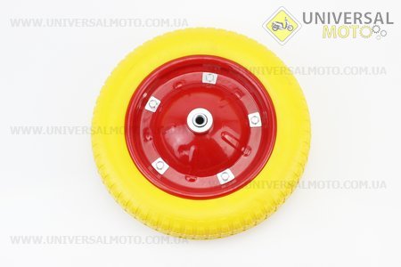 Колесо на тачку "СИЛИКОН" 3,00-8 (под ось 12мм)