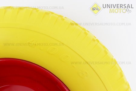 Колесо на тачку "СИЛІКОН" 4,00-8, під вісь 16мм. Китай (Шини / UM3035-V32)