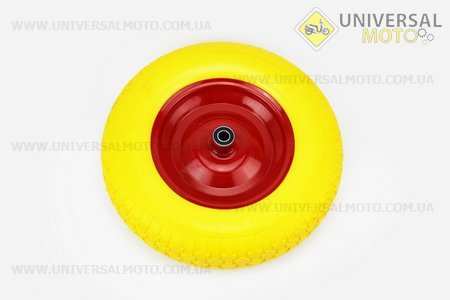 Колесо на тачку "СИЛІКОН" 4,00-8, під вісь 16мм. Китай (Шини / UM3035-V32)