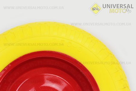 Колесо на тачку "СИЛІКОН" 3,50-8, під вісь 16мм. Китай (Шини / UM3035-V43)