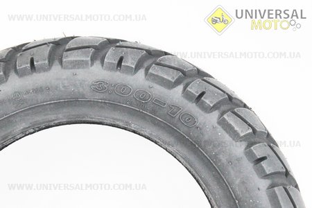 Шина 3,00-10 безкамерна, шипована SC-101. DELI (Шини / UM3036-V84)