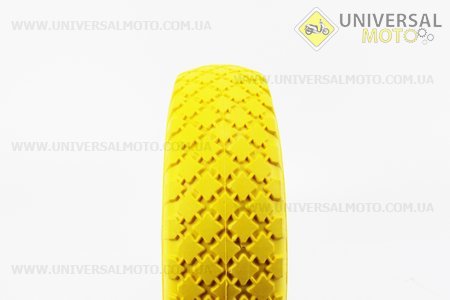 Колесо на тачку "силикон" 4,00-6 (под ось 12мм). Китай (Шины / UM3037-V22)