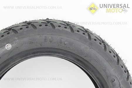 Шина 90/90-10 бескамерная, дорожная K415. KENDA (Шины / UM3037-V31)