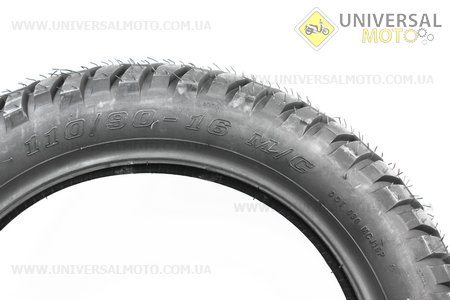 Шина 110/90-16 безкамерна, шипована SV-H302. SHIH FA (Шини / UM3038-V95)