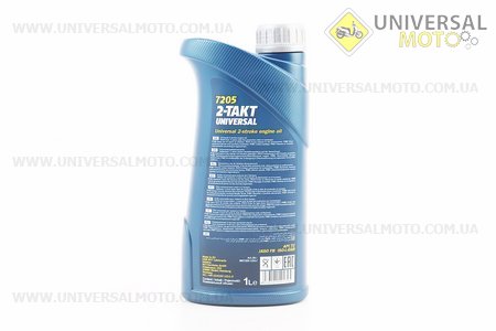 Мастило 2T - мінеральне універсальне "UNIVERSAL",1 літр. MANNOL (Мотохімія / UM3040-V01)