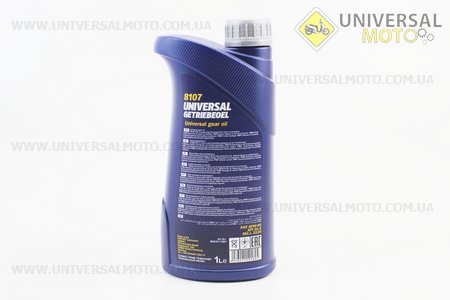 Мастило 80W-90 - мінеральне трансмісійне "UNIVERSAL",1 літр. MANNOL (Мотохімія / UM3040-V04)