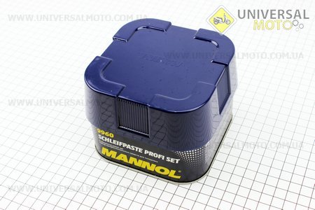 Полірувальний набір "Schleifpaste Profi Set" 325g + 75g. MANNOL (Мотохімія / UM3040-V53)
