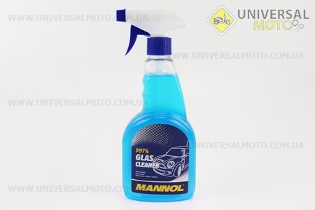 Glas Cleaner- Жидкость с распылителем для чистки СТЕКОЛ, 500ml. MANNOL (Мотохимия / UM3040-V67)