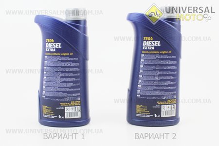 DIESEL EXTRA 10W-40 масло полусинтетическое, 1л. MANNOL (Мотохимия / UM3040-V76)