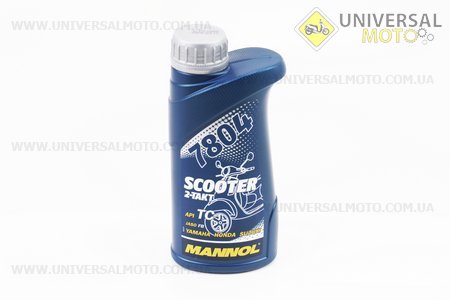 2T SCOOTER масло для 2-х такт. высокооборотистых двигателей, 0,500л. MANNOL (Мотохимия / UM3041-V15)