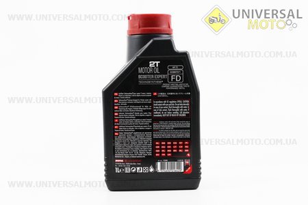 Мастило 2T - напівсинтетичне для скутера "Scooter Expert Technosynthese",1 літр. MOTUL (Мотохімія / UM3041-V46)