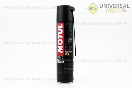 Мастило для приводних ланцюгів (біла) "C4 Chain Lube OFF ROAD", Аерозоль 400мл. MOTUL (Мотохімія / UM3041-V73)