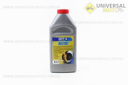 Тормозная жидкость DOT-4, 0,5л ТУ У 20.5-2124628712-002:2016. Украина (Мотохимия / UM3042-V22)